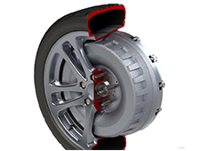 DYQC-52純電動車輪轂電機(jī)解剖模型