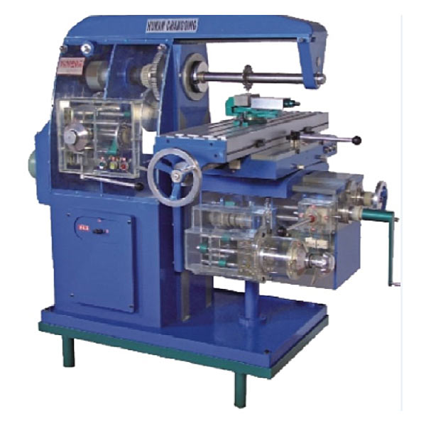 透明萬能銑床教學(xué)實(shí)訓(xùn)裝置,機(jī)電液氣一體化實(shí)驗(yàn)裝置