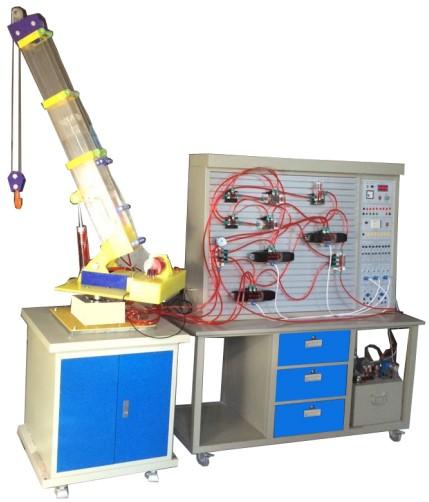 DYQZJ-2透明起重機(jī)液壓系統(tǒng)與PLC控制實訓(xùn)裝置